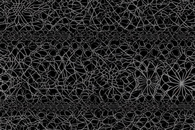 Minimalistische zwart-witte abstracte achtergrond met diagonale lijnen gemaakt met generatieve AI-technologie