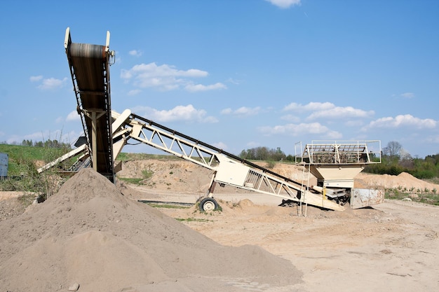 Mining industry industrial conveyor belt