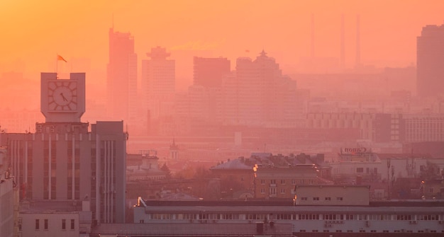 Minsk city center Belarus