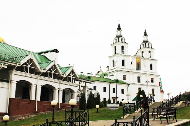 Minsk Wit-Rusland Heilige Geest Kathedraal van de bovenstad