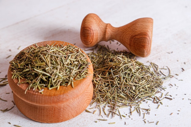 mint in bowl