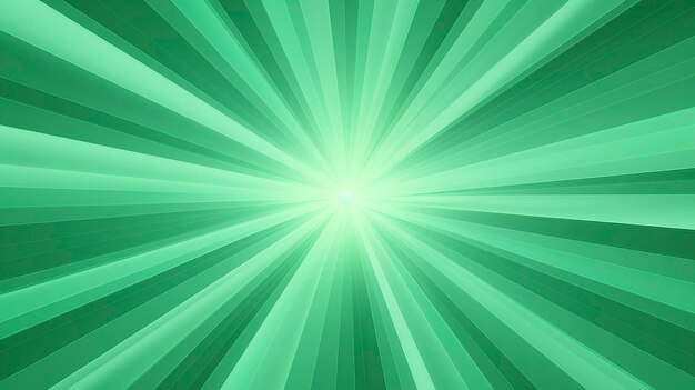 Photo mint green sunburst background