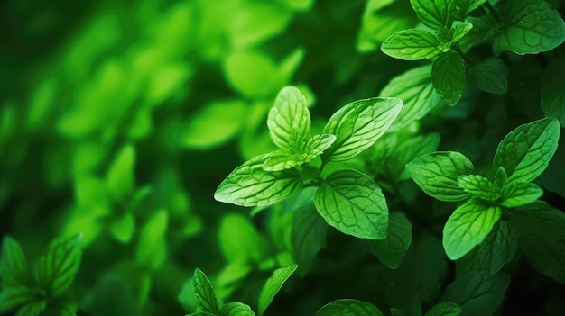 Mint herbs Most Amazing HD 8K wallpaper Stock Photographic Image
