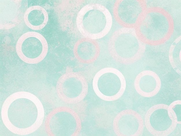 Minty Tranquility Harmony Abstract Background with Pink noob