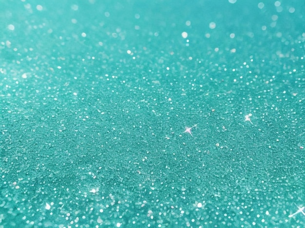 Minty Tranquility Macro Glitter in Color