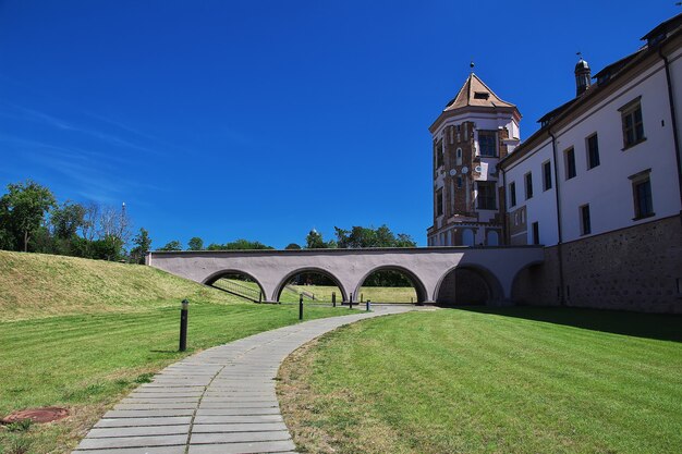 Mir Castle in het land van Wit-Rusland