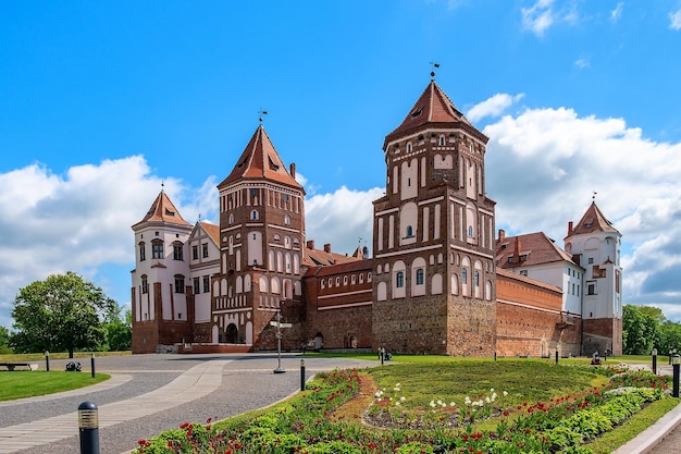 Mir Castle in Minsk region historical heritage of Belarus