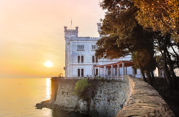 Miramare castle trieste italy europe