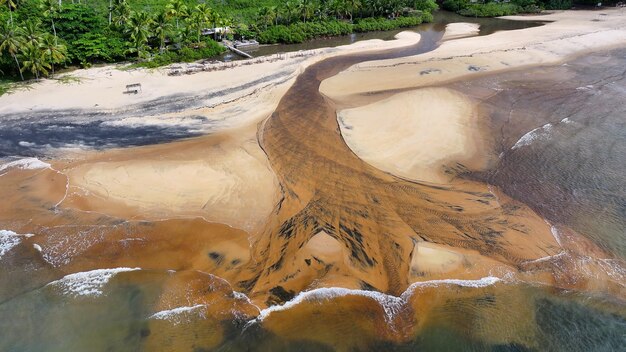 Mirror Beach In Trancoso Bahia Brazil Northeast