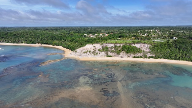 Mirror Beach In Trancoso Bahia Brazil Northeast