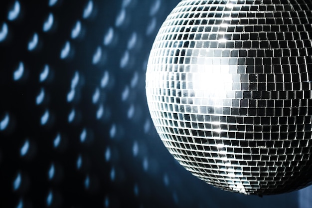 A Mirror disco ball