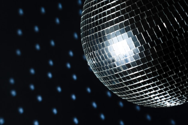 A Mirror disco ball