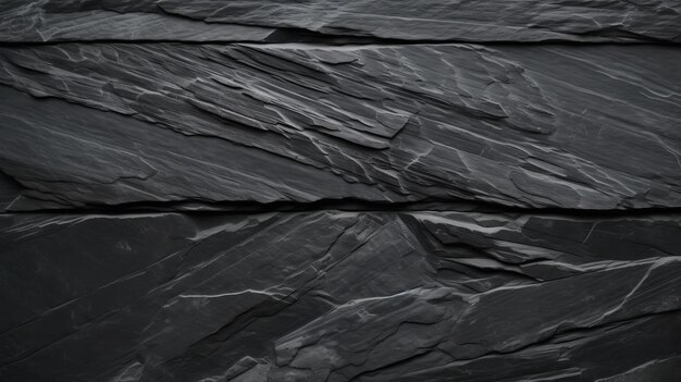Фото Жалкий серый сланцевый фундамент тусклая каменная поверхность креативный ресурс ai сгенерировано