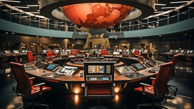 Mission Control Centre for Space Flight Command