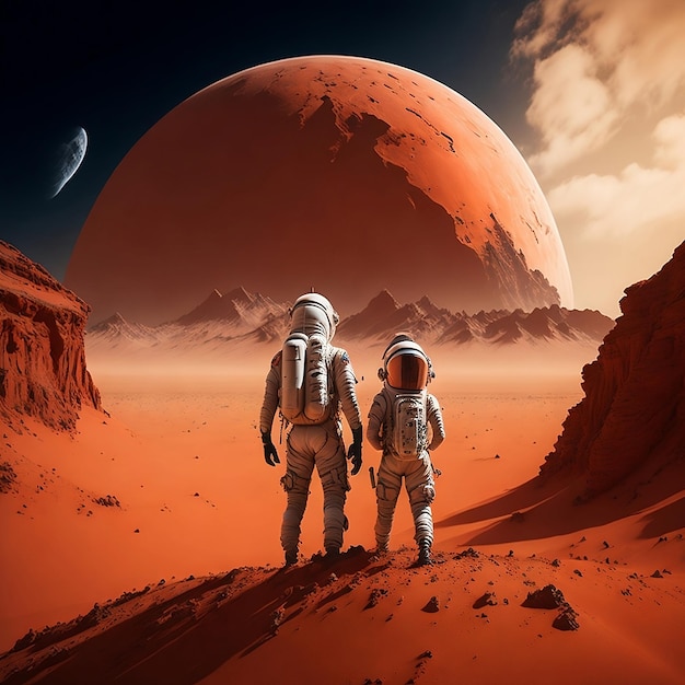 Mission to Mars Exploring the Red Planet with Courageous Astronauts