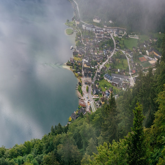 Mist over de stad