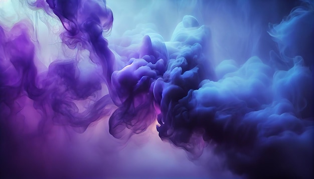 Mist texture Color smoke Paint water mix smoke abstract background