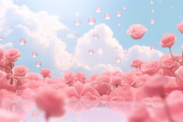 Misty Rose Cute Wallpaper for Gentle Elegance