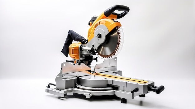 마이터 쏘(Miter Saw)는 목재의 각도를 절단합니다.