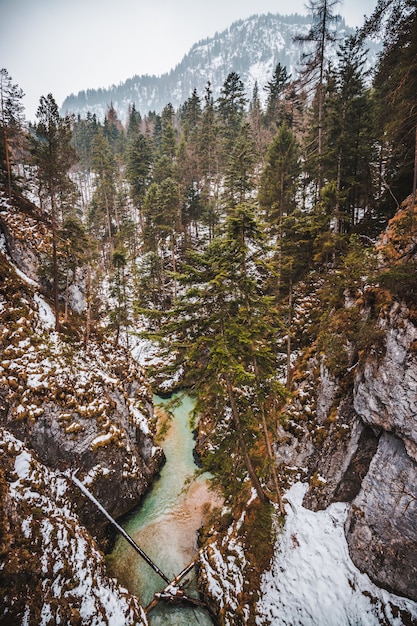 Mittenwald è una foresta in baviera, in germania