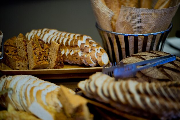 mix bread pastry dessert food