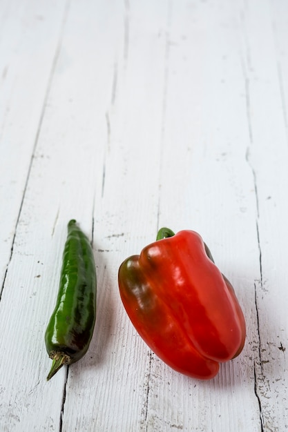 Mix of fresh vegetables.Peppers