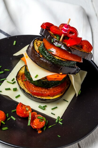 Mix of grilled vegetables