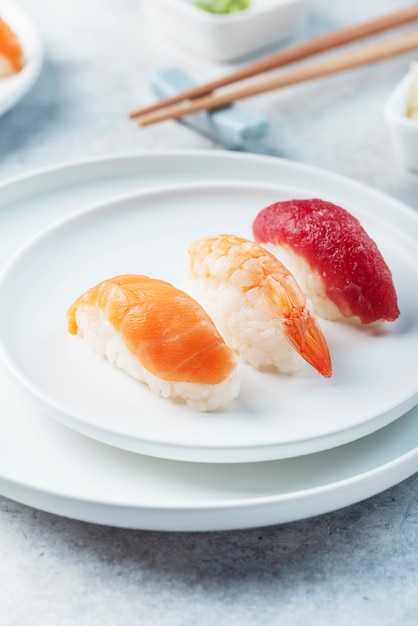 Mix van traditionele Japanse sushi