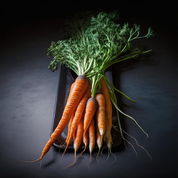 mix of vegetables studio photo background generative AI