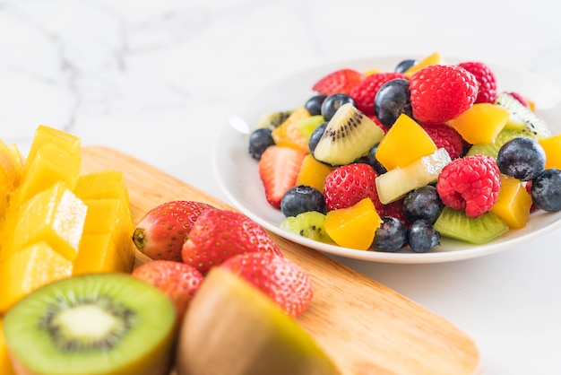 mixed fresh fruits