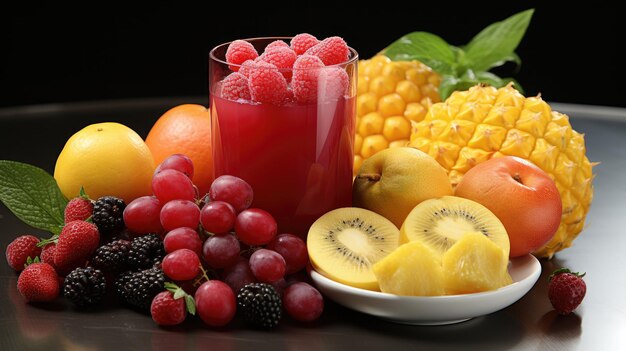 mixed fruit juice