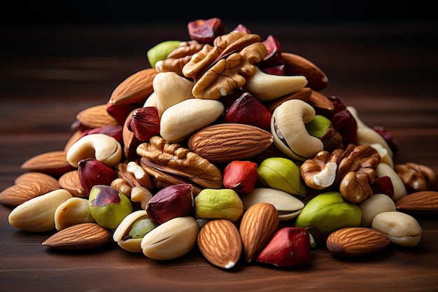 Mixed Nuts Isolated