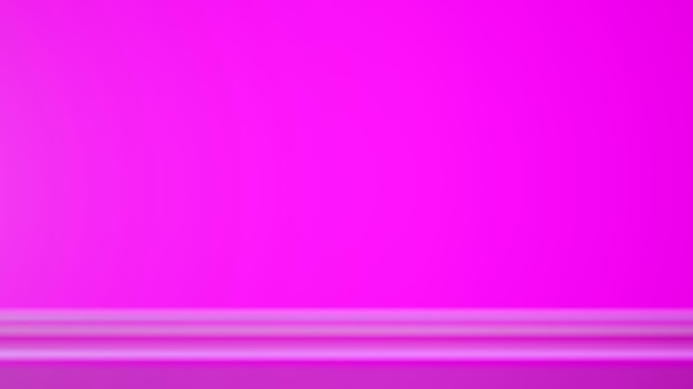 Mixed pink striped bar with deep blue background 3D Rendering