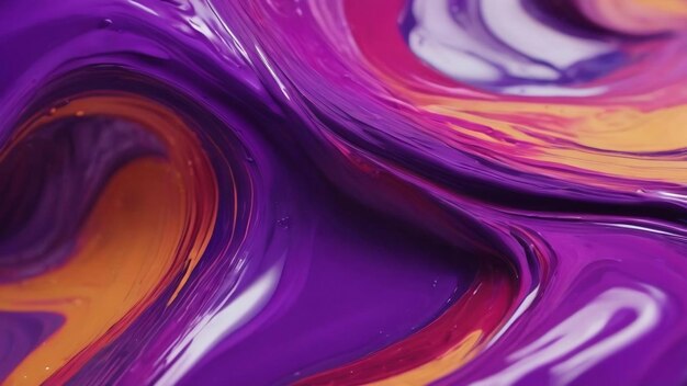 Mixing purple paint abstract background