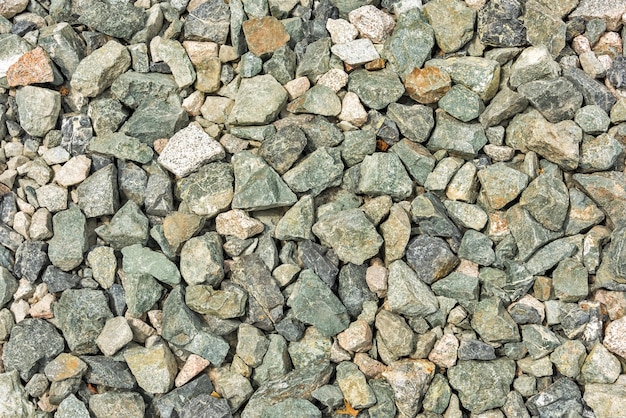 Mixture of natural rocks decorative texture background