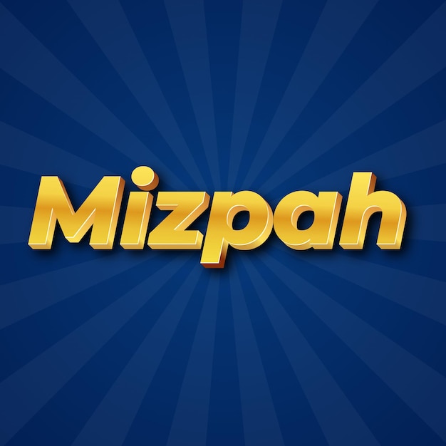 Mizpah text effect gold jpg attractive background card photo