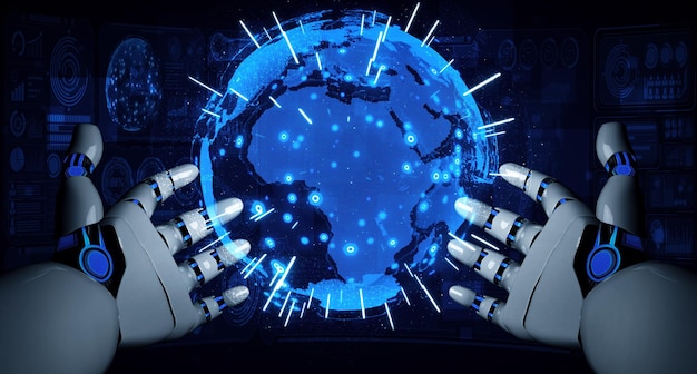 Mlb future artificial intelligence robot and cyborg