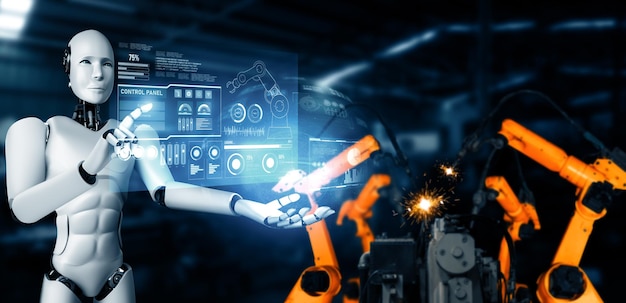 mlp mechanized industry robot and robotic arms for assembly in factory production