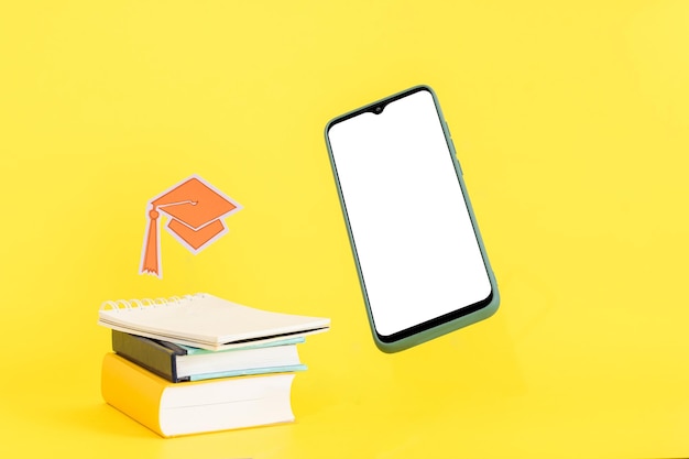 Mobiel applicatieconcept voor het lezen van mediadiensten Digitale bibliotheek online onderwijs online cursus