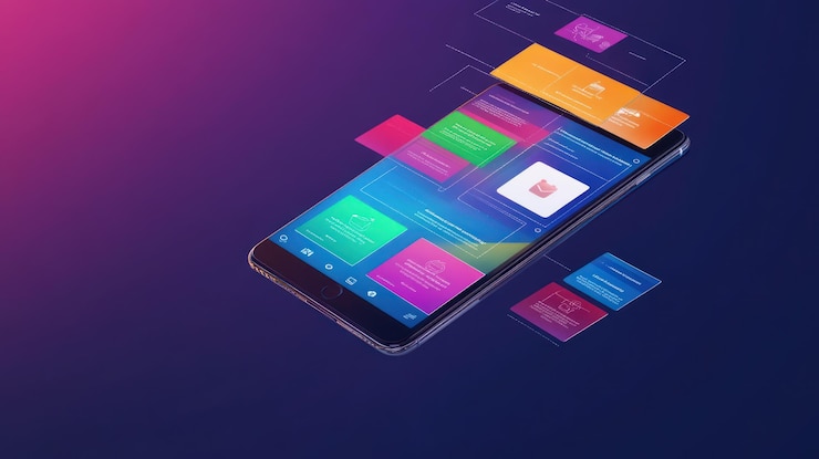 Photo mobile app interface design