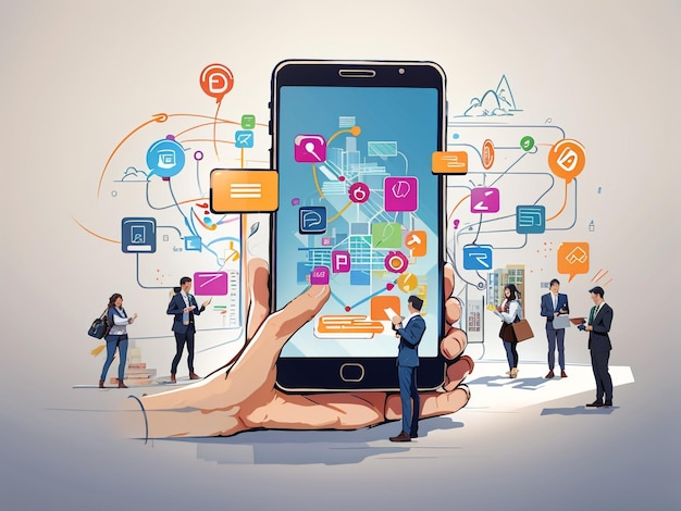 Mobile Connection for Modern Business Marketing