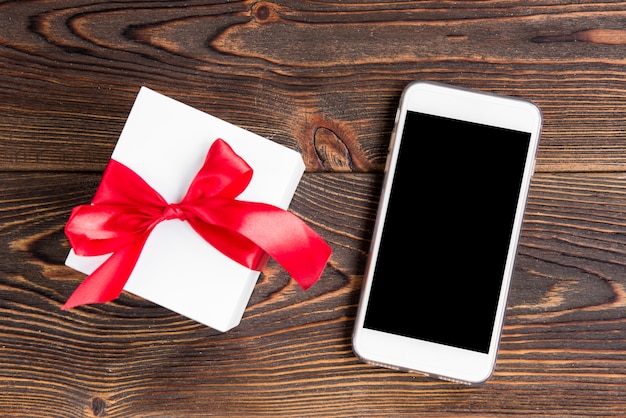 Mobile phone and gift box