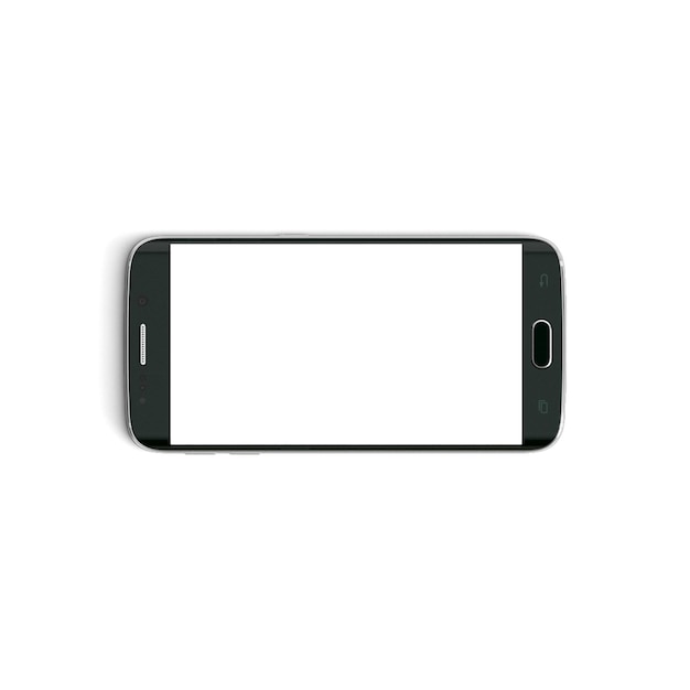 mobile phone image front horizontal green