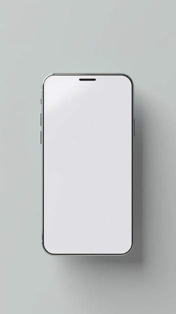 Mobile phone mockup Generated in ai