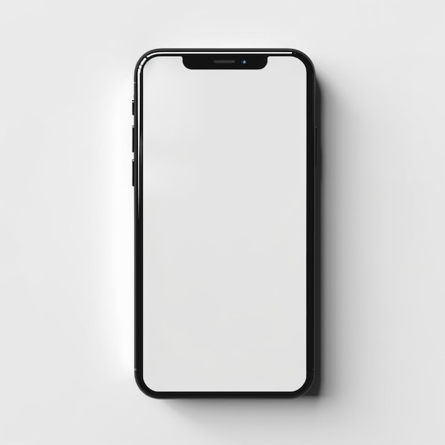 Mobile phone mockup Generated in ai