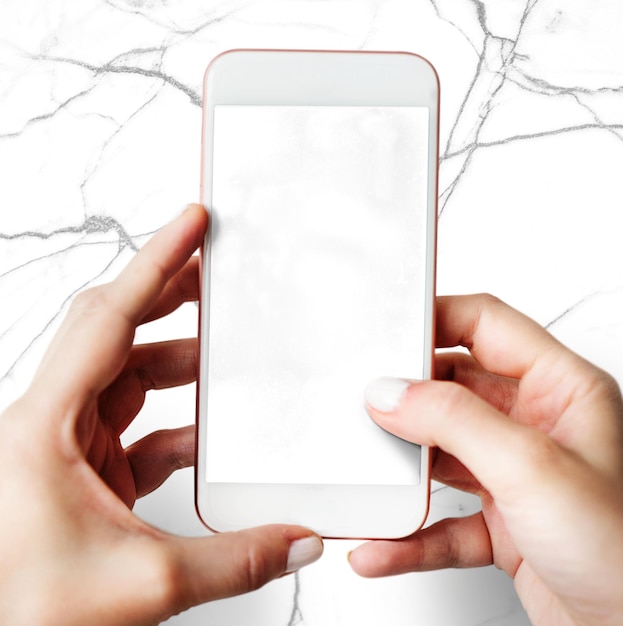 Mobile phone png screen mockup