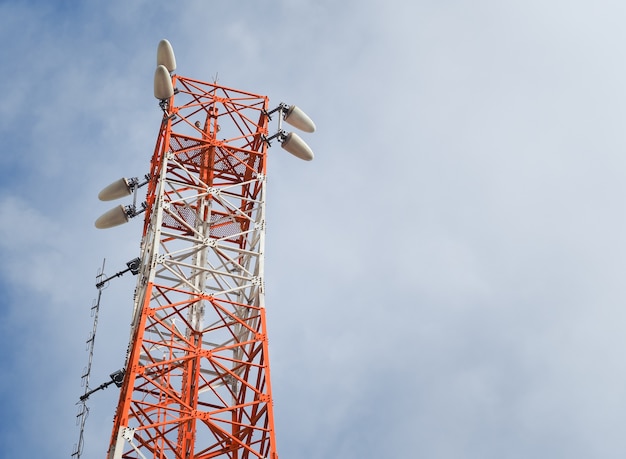 Mobile phone towers and 3G and 4G system.