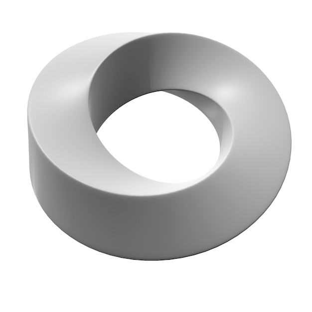 Mobius strip ring heilige meetkunde