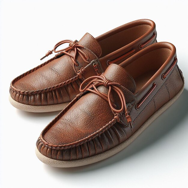 Moccasins Shoes pair in high resolutions image