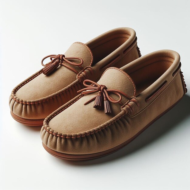 Moccasins Shoes pair in high resolutions image